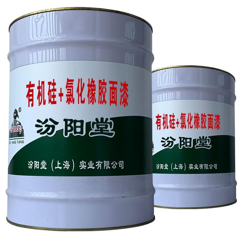 有机硅+氯化橡胶面漆，废水池防水、化肥厂的车间地坪