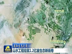 感知生态之变丨山水工程绘就1.2亿亩生态新画卷